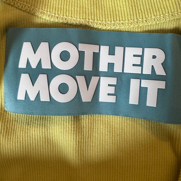 MOTHER Bright Yellow Ribbed Tank Top - Picture 2 of 3